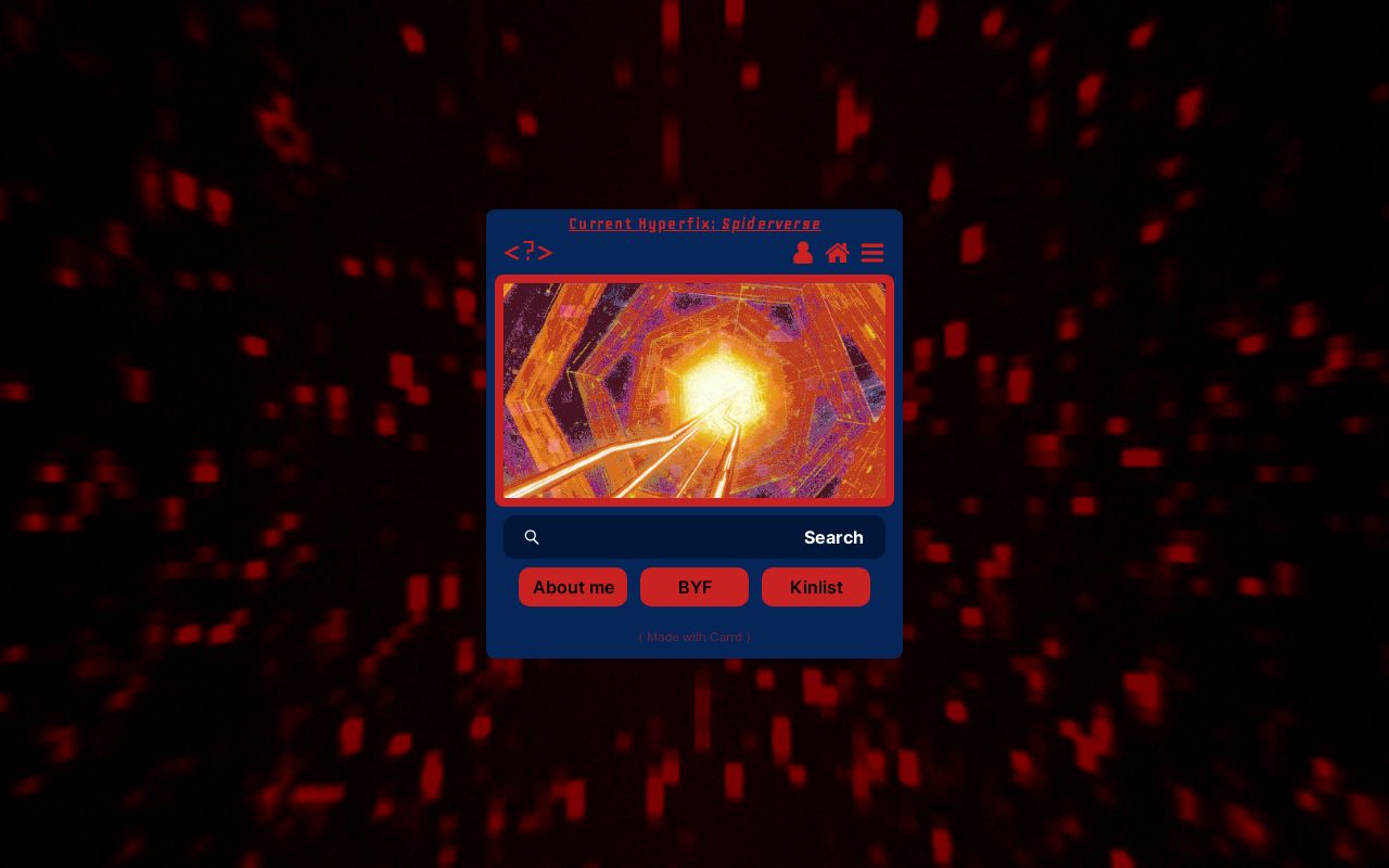 Carrd profile picture for @extern